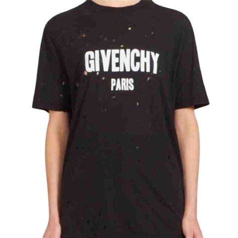 givenchy holes shirt|Givenchy t shirts.